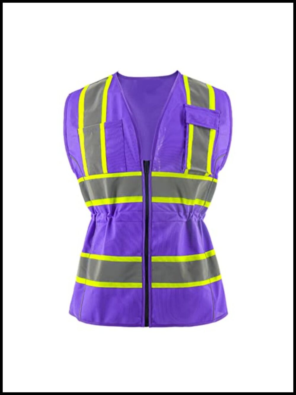 OPLERAI Safety Vest Reflective High Visibility Construction Vest